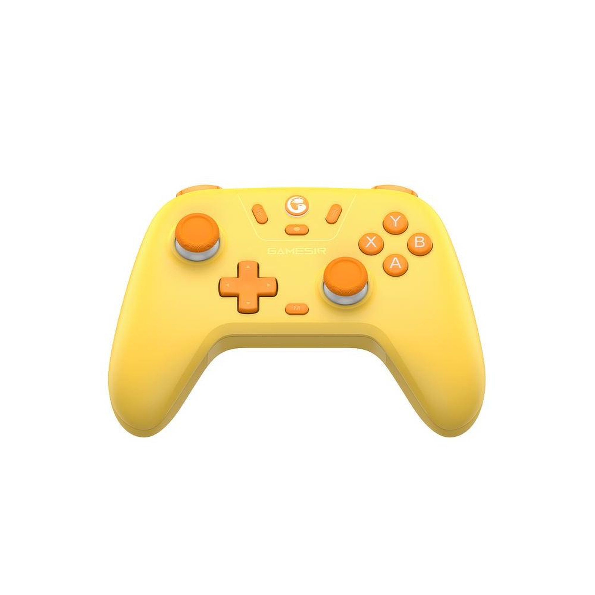 GAMESIR Manette de jeu sans fil et filaire gamesir nova lite jaune tri-mode pour pc, switch, ios et android