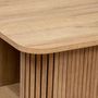 Voir la diapositive 4 : ATMOSPHERA Table de Bar Design  Colva  120cm Marron