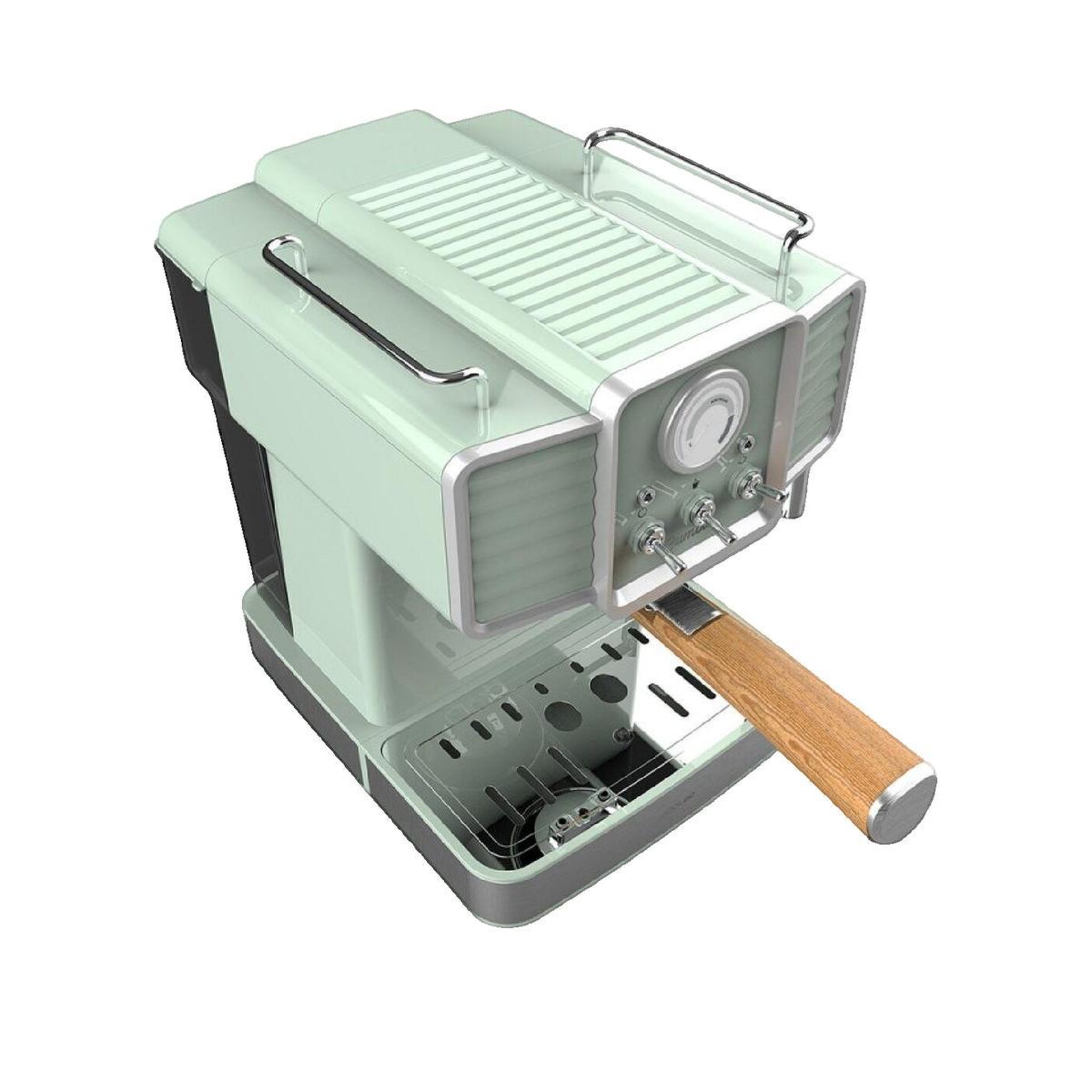 Voir la diapositive 3 : CECOTEC Cafetière Express Cecotec Power Espresso 20 Tradizionale Vert Clair