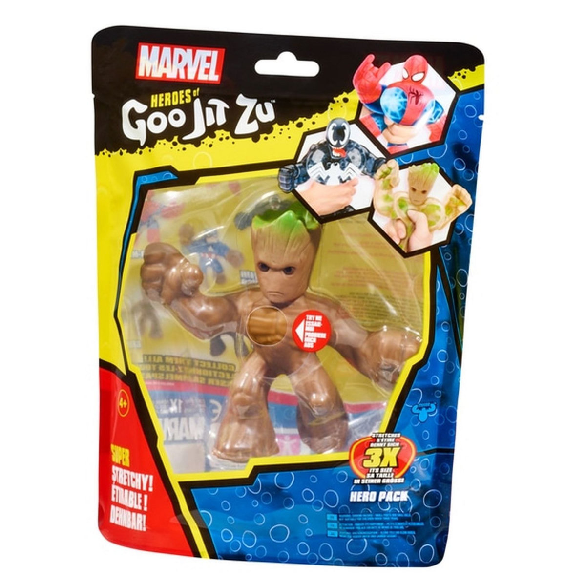 MOOSE TOYS Figurine 11 cm Groot - Goo Jit Zu - Marvel