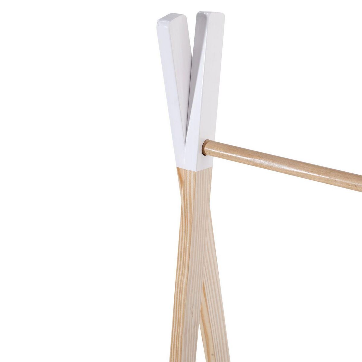 Atmosphera Kids Penderie pour enfant en bois Dream - 76 x H. 126 cm - Marron