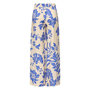 Voir la diapositive 2 : JACQUELINE DE YONG Pantalon fluide Imprimé Beige/Bleu Femme JDY Life Palazzo