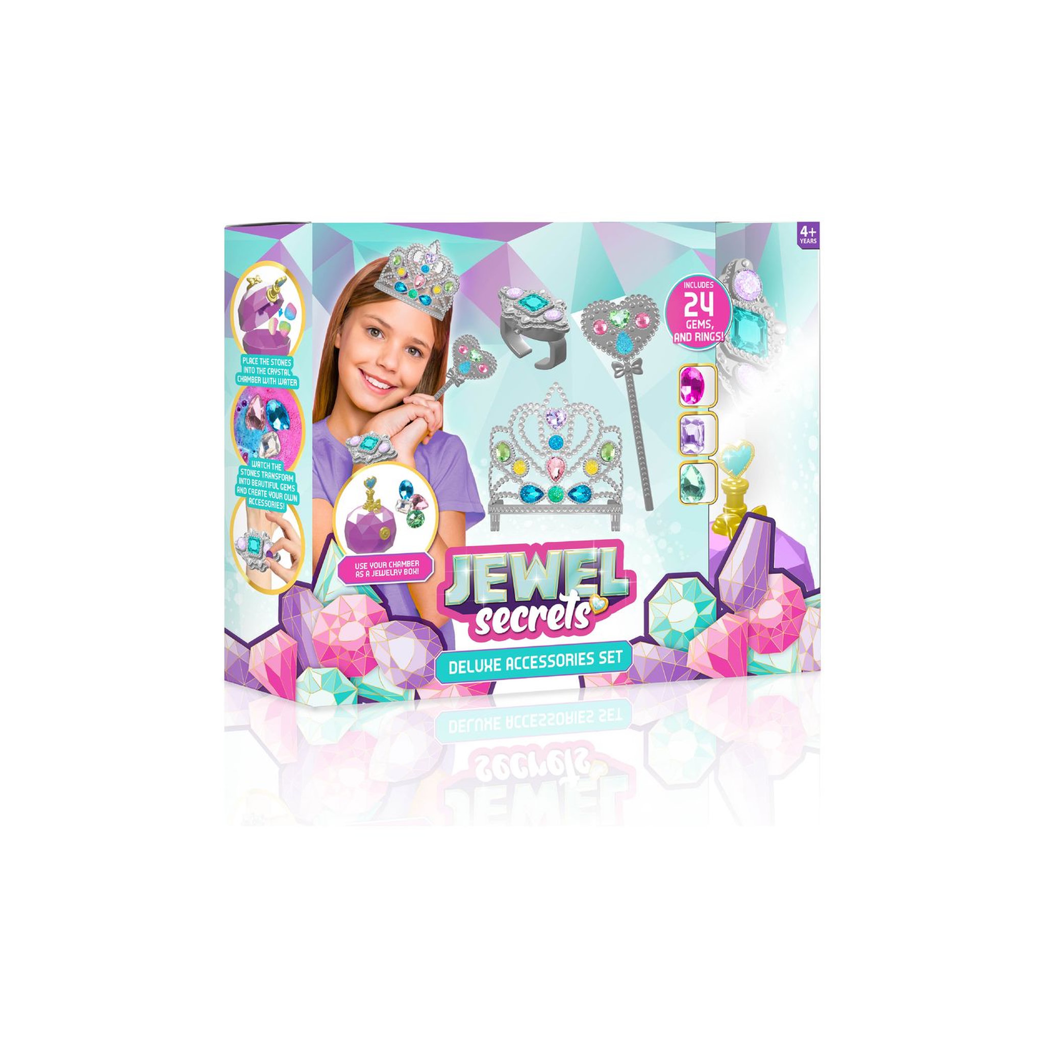 Voir la diapositive 2 : GP TOYS Coffret Bijoux Magiques de Princesse - Bijoux Secrets