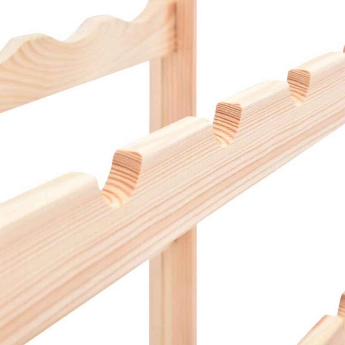 VIDAXL Casier à bouteilles pour 77 bouteilles Pinède