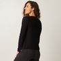 Voir la diapositive 2 : IN EXTENSO gilet, cardigan femme noir taille XXL