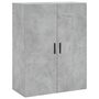 Voir la diapositive 2 : VIDAXL Armoire murale gris béton 69,5x34x90 cm