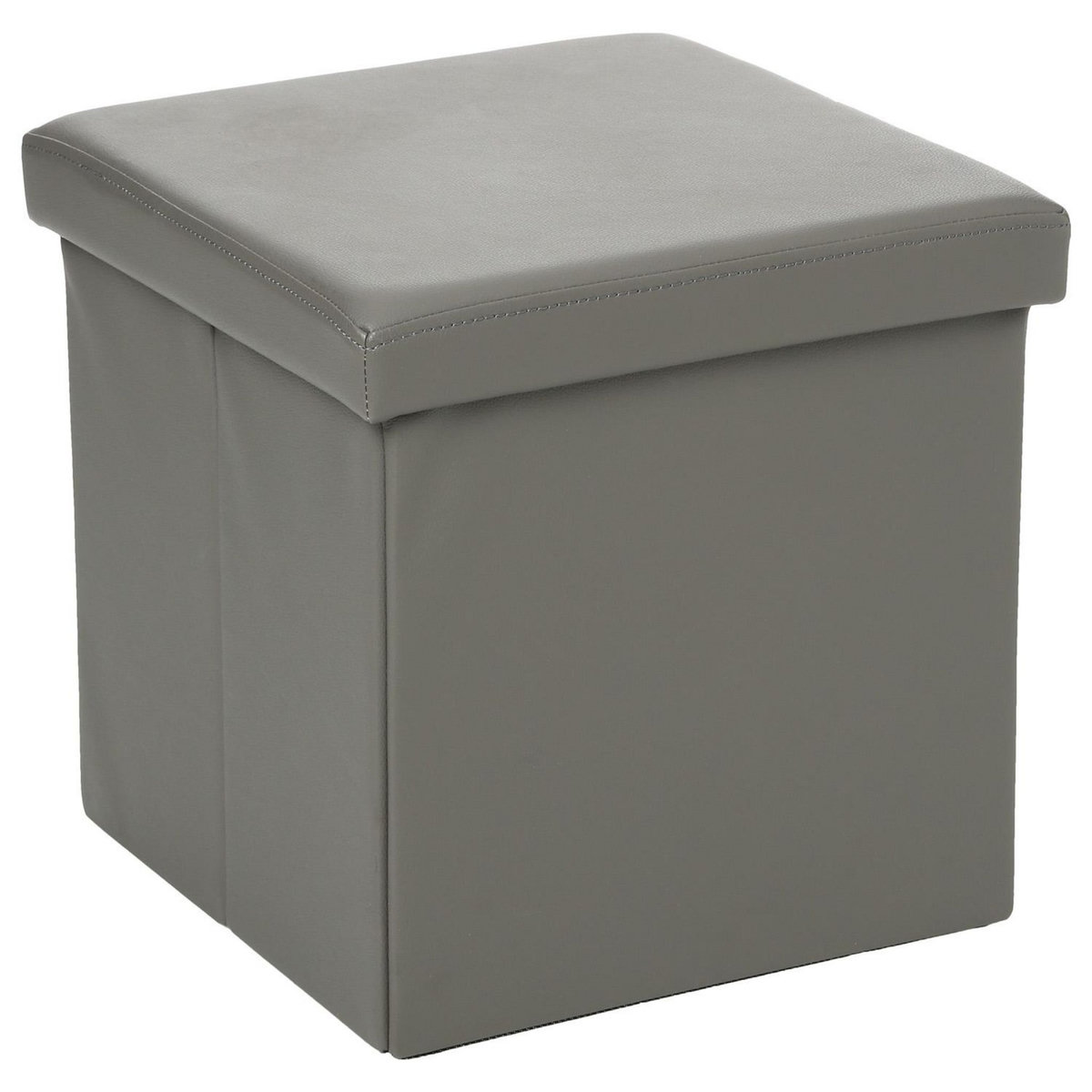 ATMOSPHERA Pouf carré Pliant - PVC
