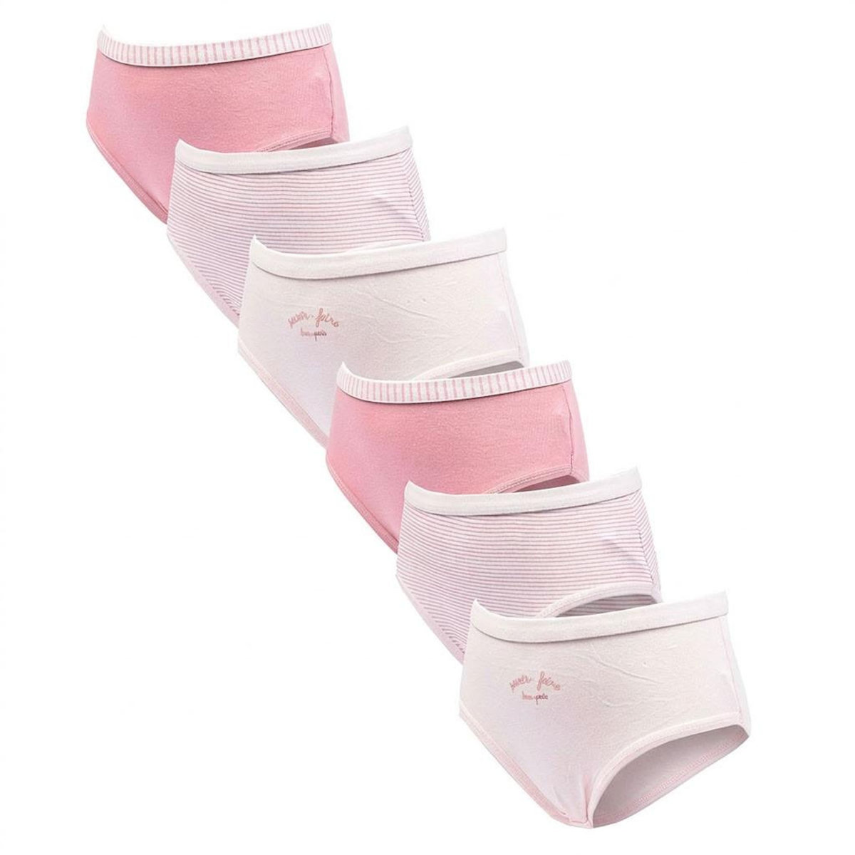 OZABI OZABI Pack Culottes Fille Coton - Lot de 6