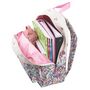 Voir la diapositive 5 : Sac à dos 1 compartiment blanc à fleurs