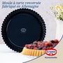 Voir la diapositive 2 : DR.OETKER Plat à tarte 28 cm avec revêtement en quartz émaillé Dr.Oetker Back Liebe