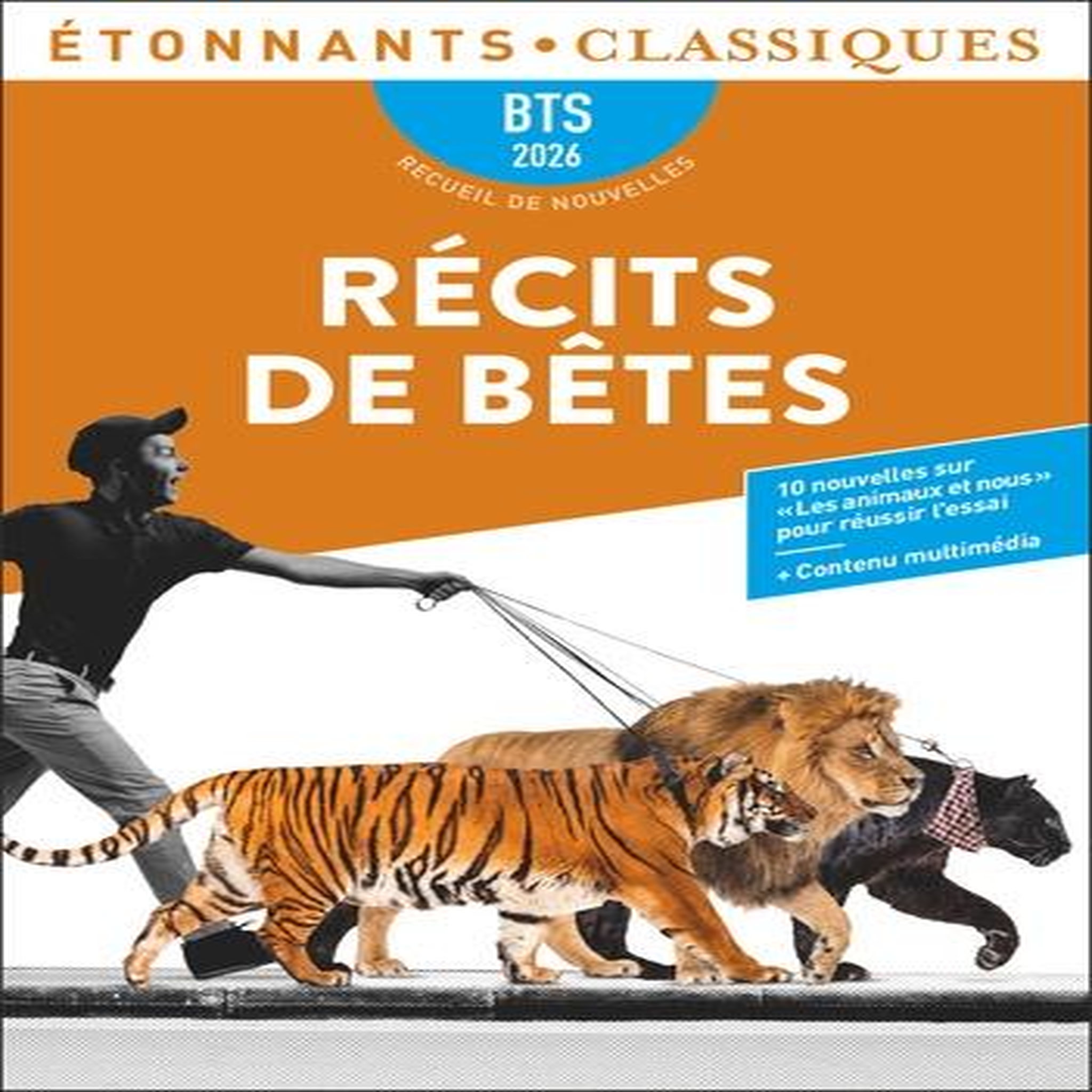 RECITS DE BETES. DIX NOUVELLES EN LIEN AVEC LE THEME BTS :  LES ANIMAUX ET NOUS , EDITION 2026, Chedeville Elise