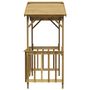 Voir la diapositive 4 : VIDAXL Abri de barbecue 163,5x93x210 cm Bois de pin impregne