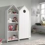 Voir la diapositive 3 : Paris Prix Armoire Enfant 4 Niveaux  Casami  171cm Blanc