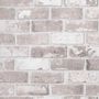 Voir la diapositive 2 : VIDAXL Papier peint 3D motif de brique gris 10x0,53 m non tisse