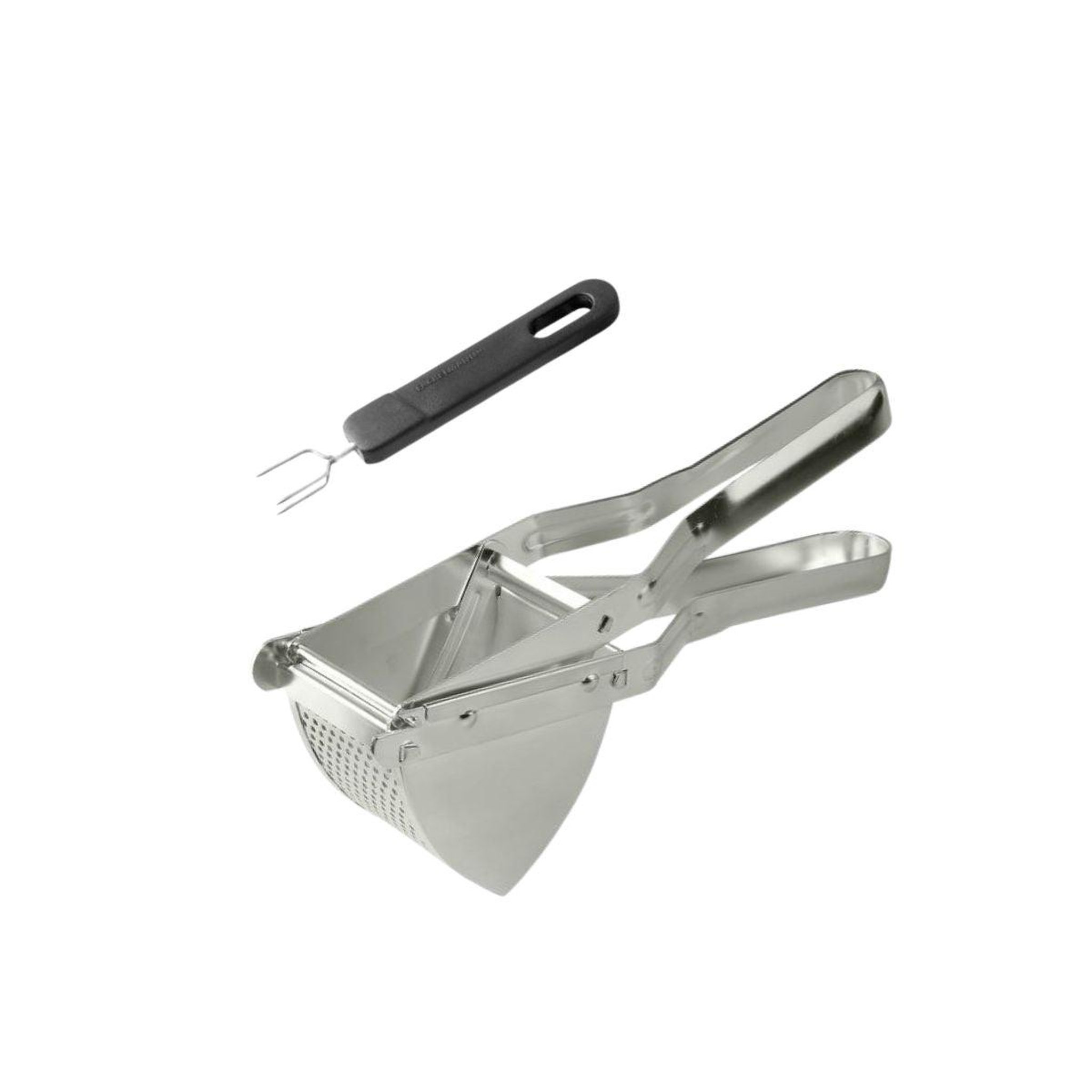 Fackelmann Duo presse-purée à levier et fourchette 3 dents pour pommes de terre fackelmann