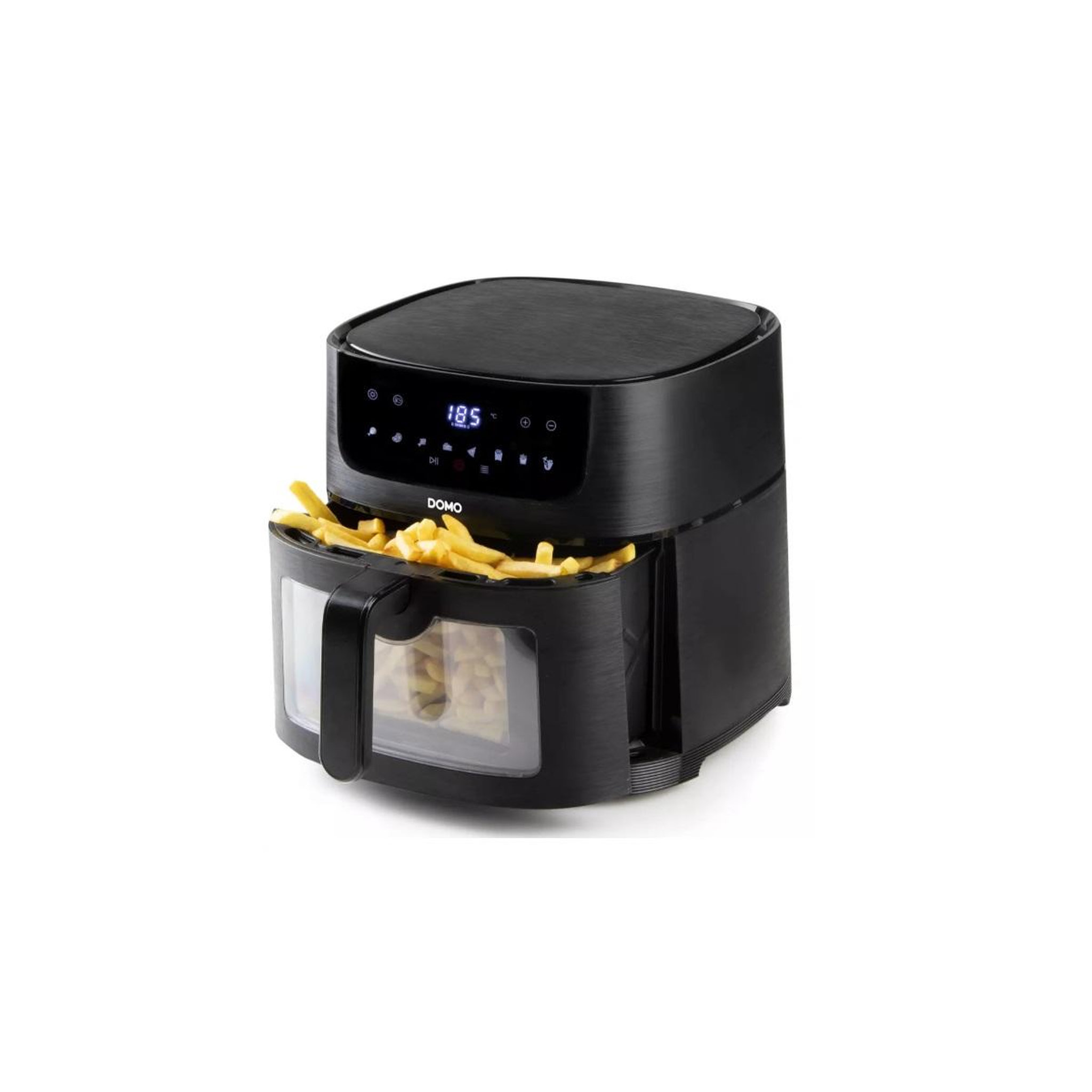 Voir la diapositive 2 : Domo Friteuse sans huile 8l 1800w noir - do543fr