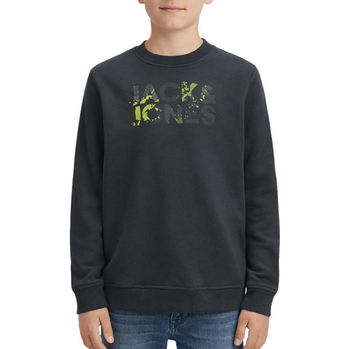 Jack & Jones Sweat  Foncé Garçon Jack & Jones Splash