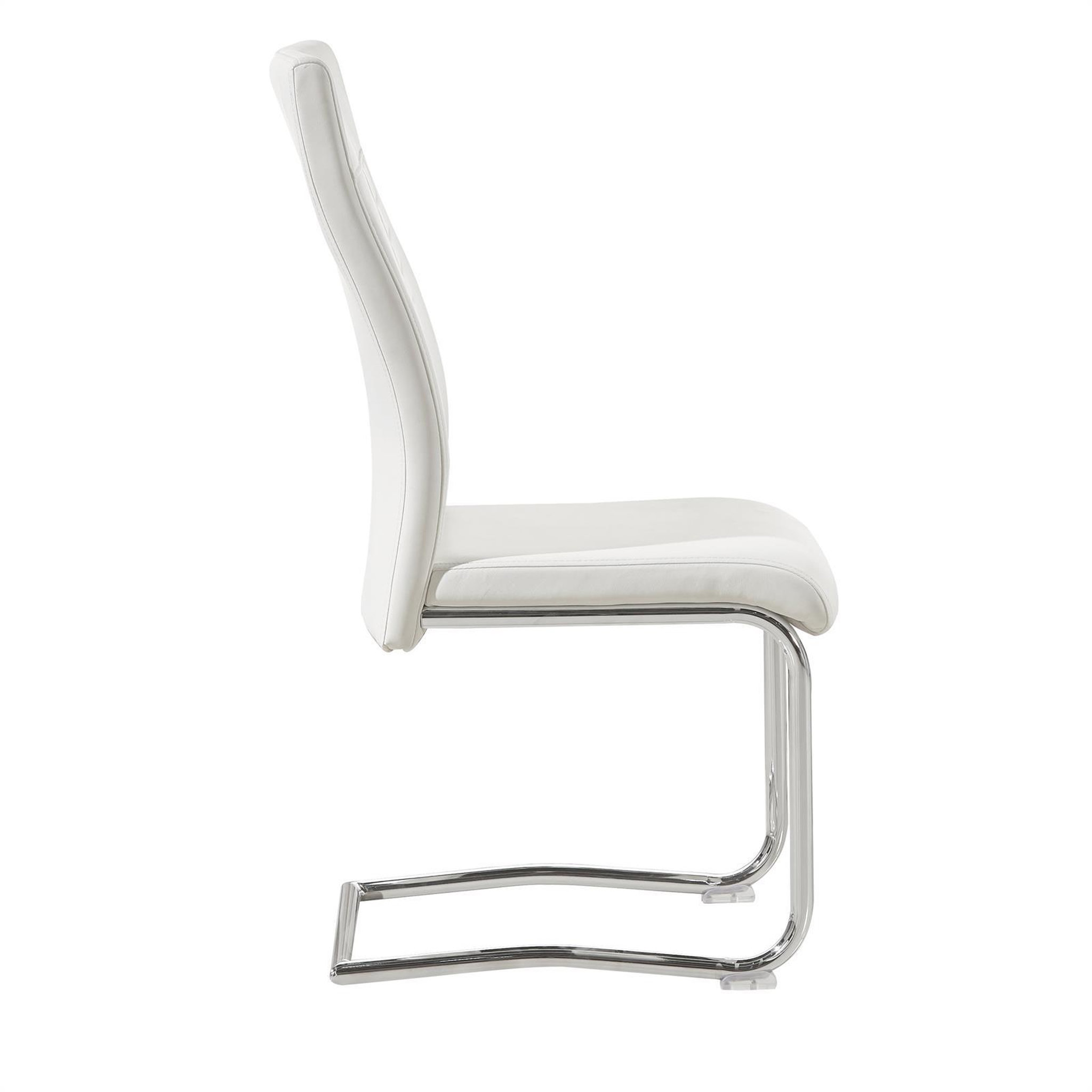 Voir la diapositive 2 : IDIMEX Lot de 4 chaises de salle à manger loano