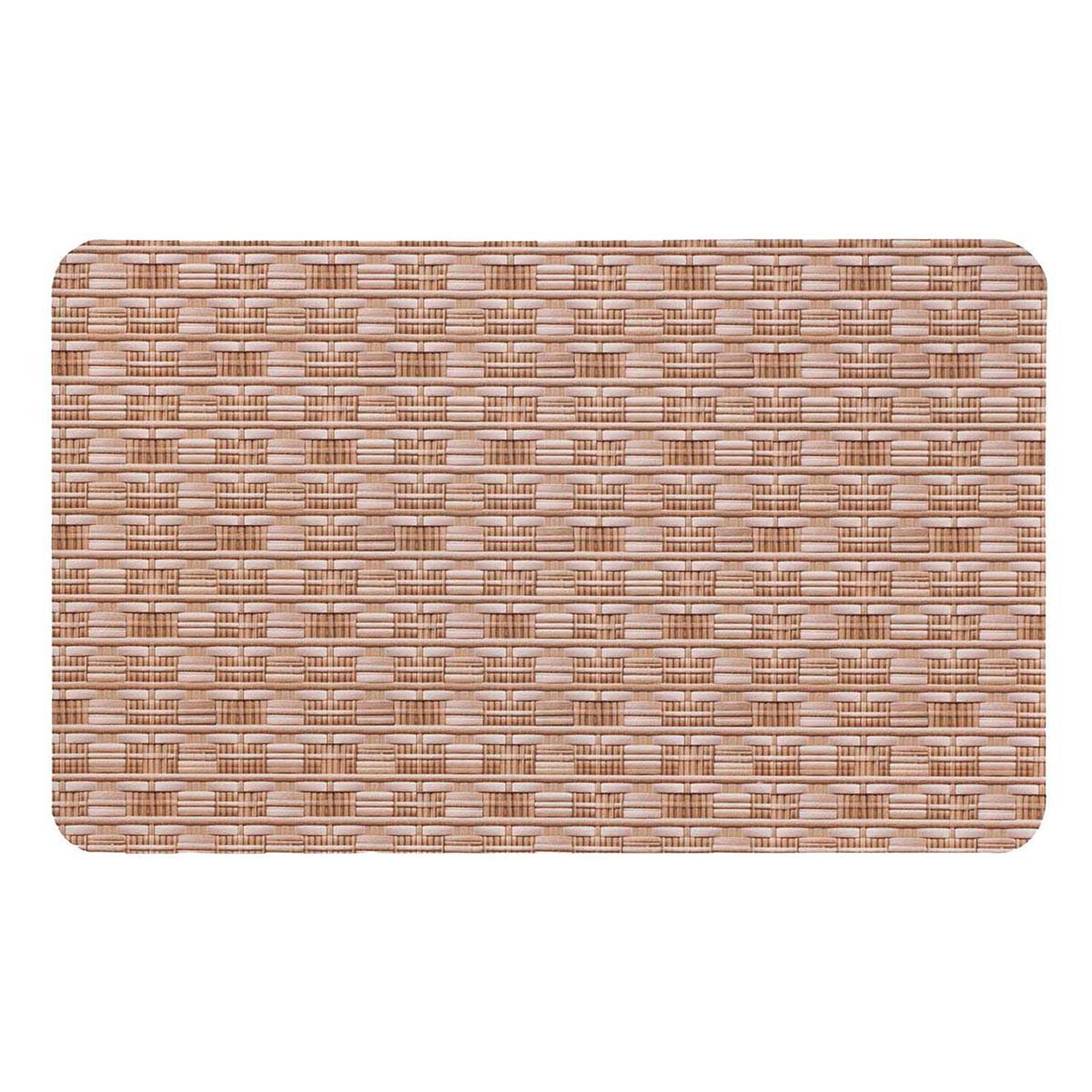Douceur d'Intérieur Tapis de bain  vanea  50x80cm marron