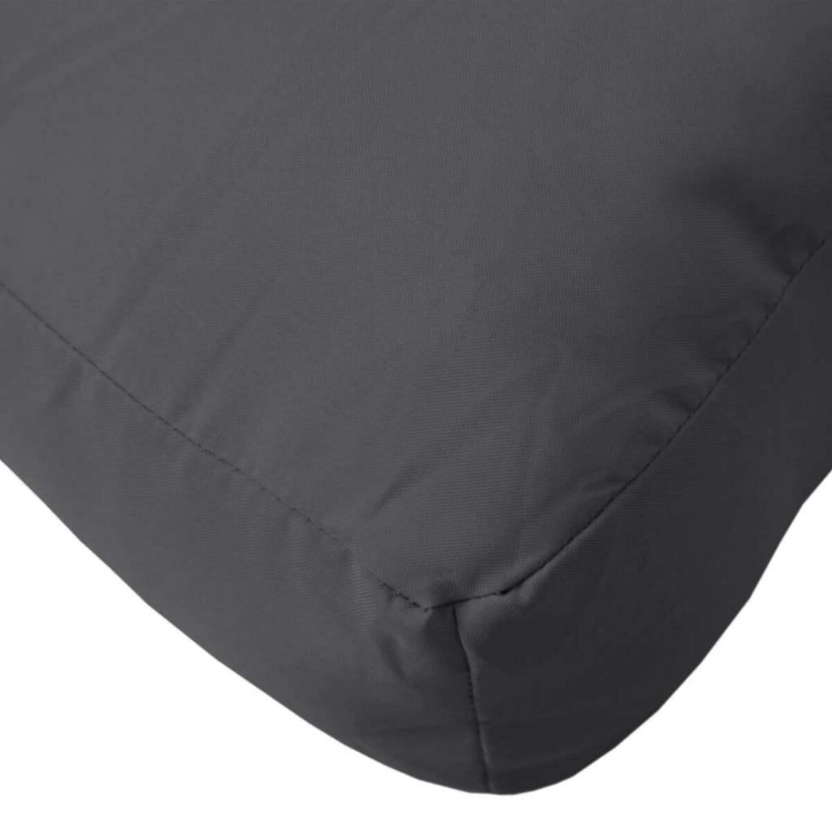 VIDAXL Coussin de palette anthracite melange 60x60x10 cm tissu
