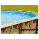 Ubbink Liner seul Bleu pour piscine bois Azura 4,30 x 3,00 x 1,26 m - Ubbink