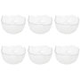 Voir la diapositive 1 : Paris Prix Lot de 6 Coupelles en Verre  Lua  70cl Transparent
