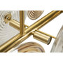 Voir la diapositive 4 : Paris Prix Plafonnier Design en Verre  Venice  116cm Or