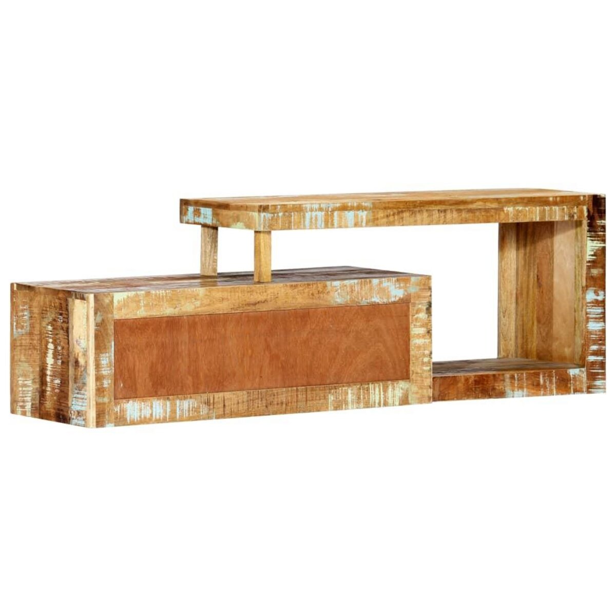 VIDAXL Meuble TV 120x30x40 cm Bois de recuperation massif