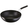 Voir la diapositive 1 : Lagostina Poêle wok aluminium 28cm noir - 012165041828