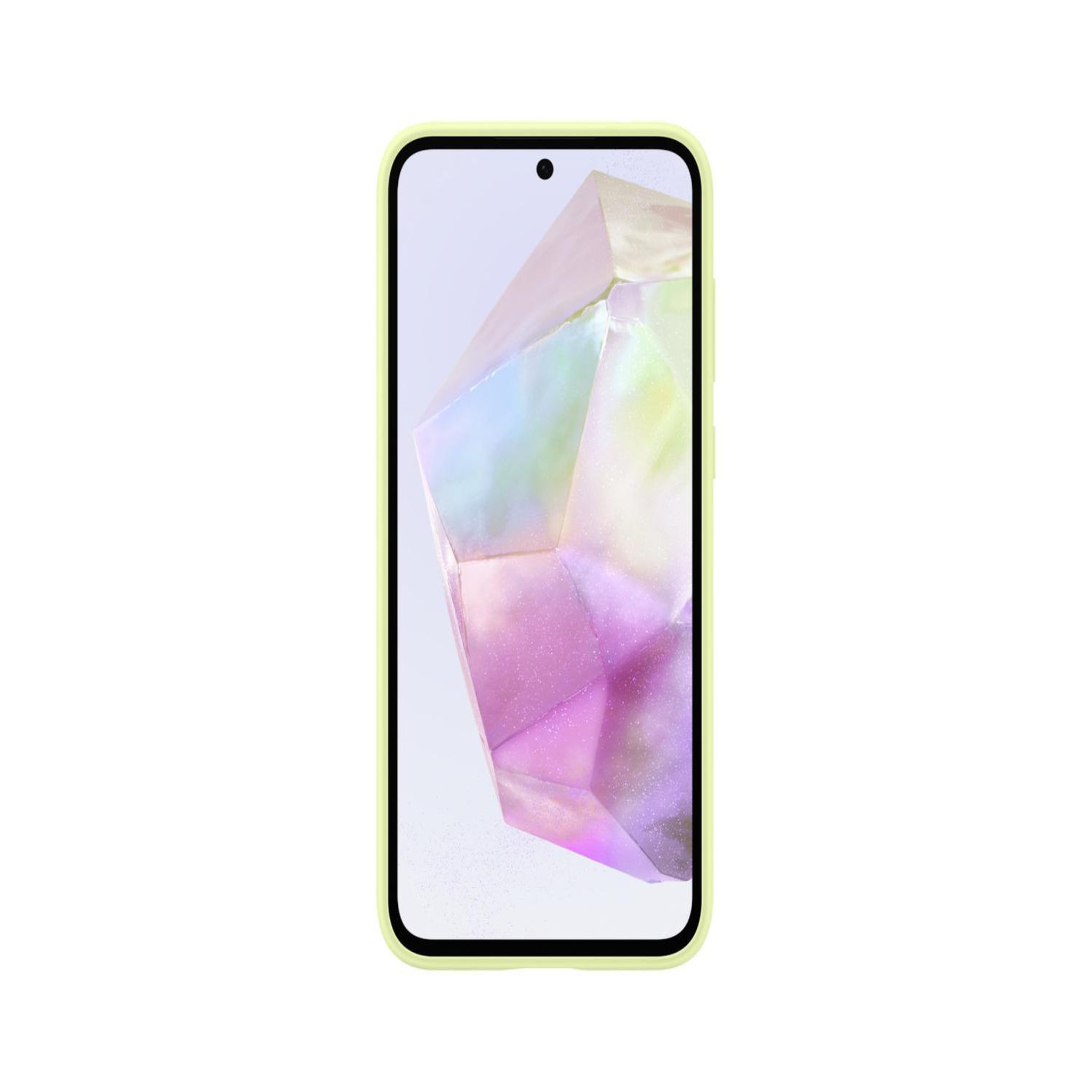 Voir la diapositive 3 : Samsung Coque en silicone pour Samsung Galaxy A35 5G Vert Clair