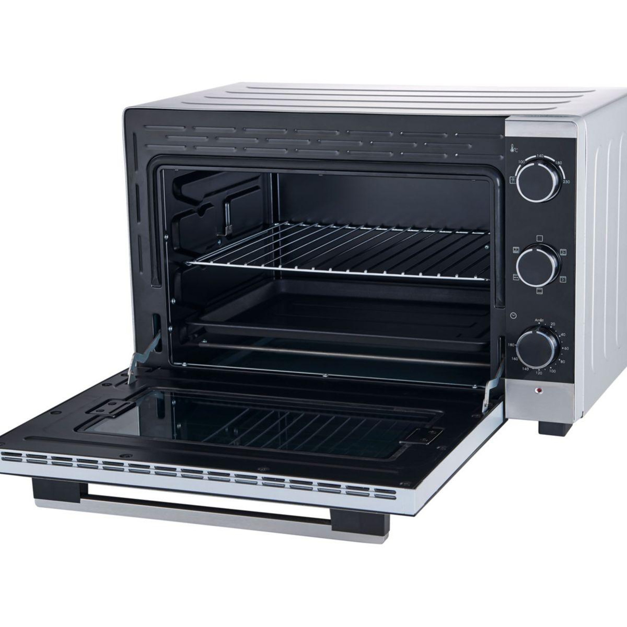 Voir la diapositive 2 : Sauter Mini four 46l 1800w silver - SMF46MX