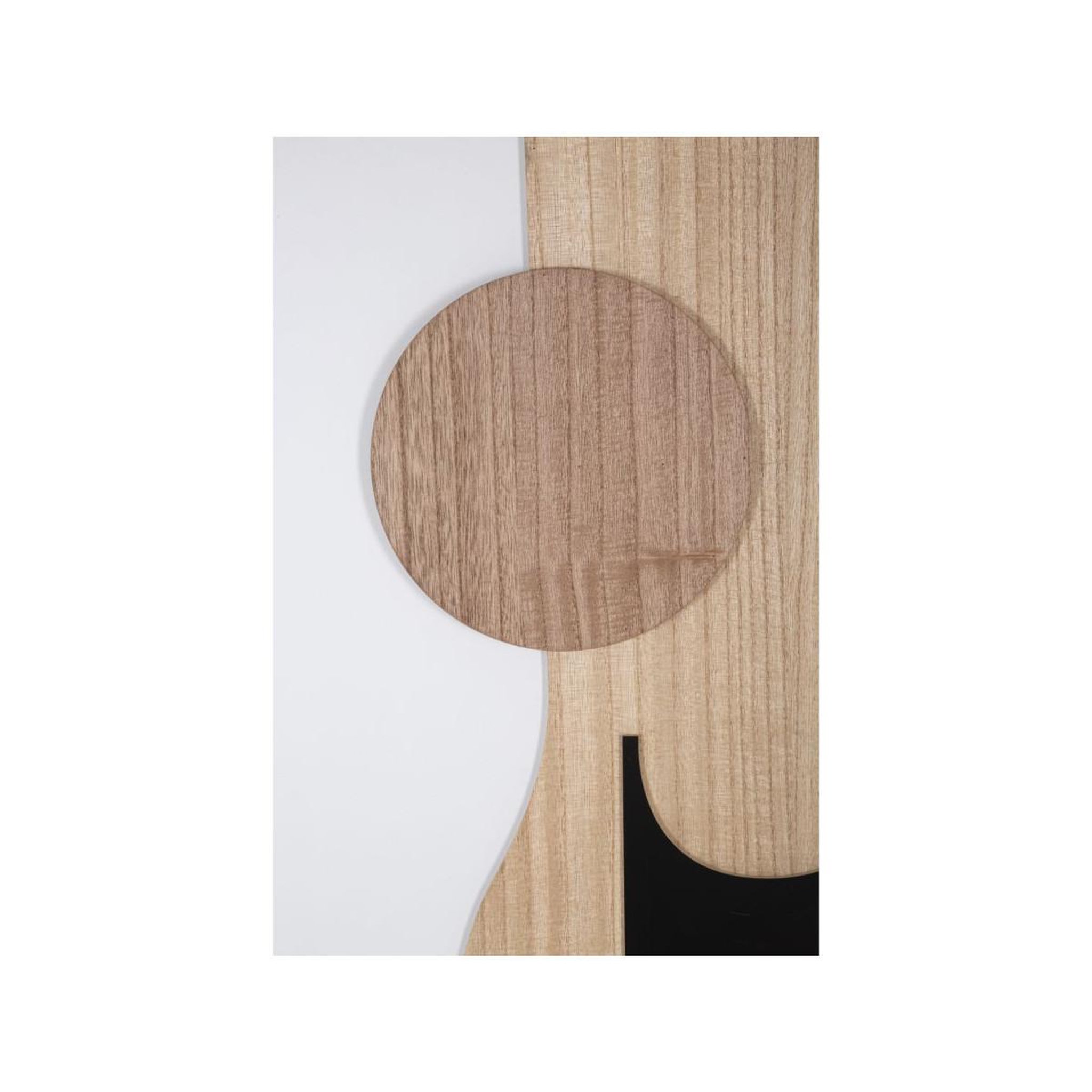 Voir la diapositive 2 : Paris Prix Décoration murale encadrée  astrys  80cm naturel & noir