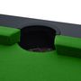 Voir la diapositive 5 : Rendez vous déco Table de billard convertible noire tapis bleu - Eddie