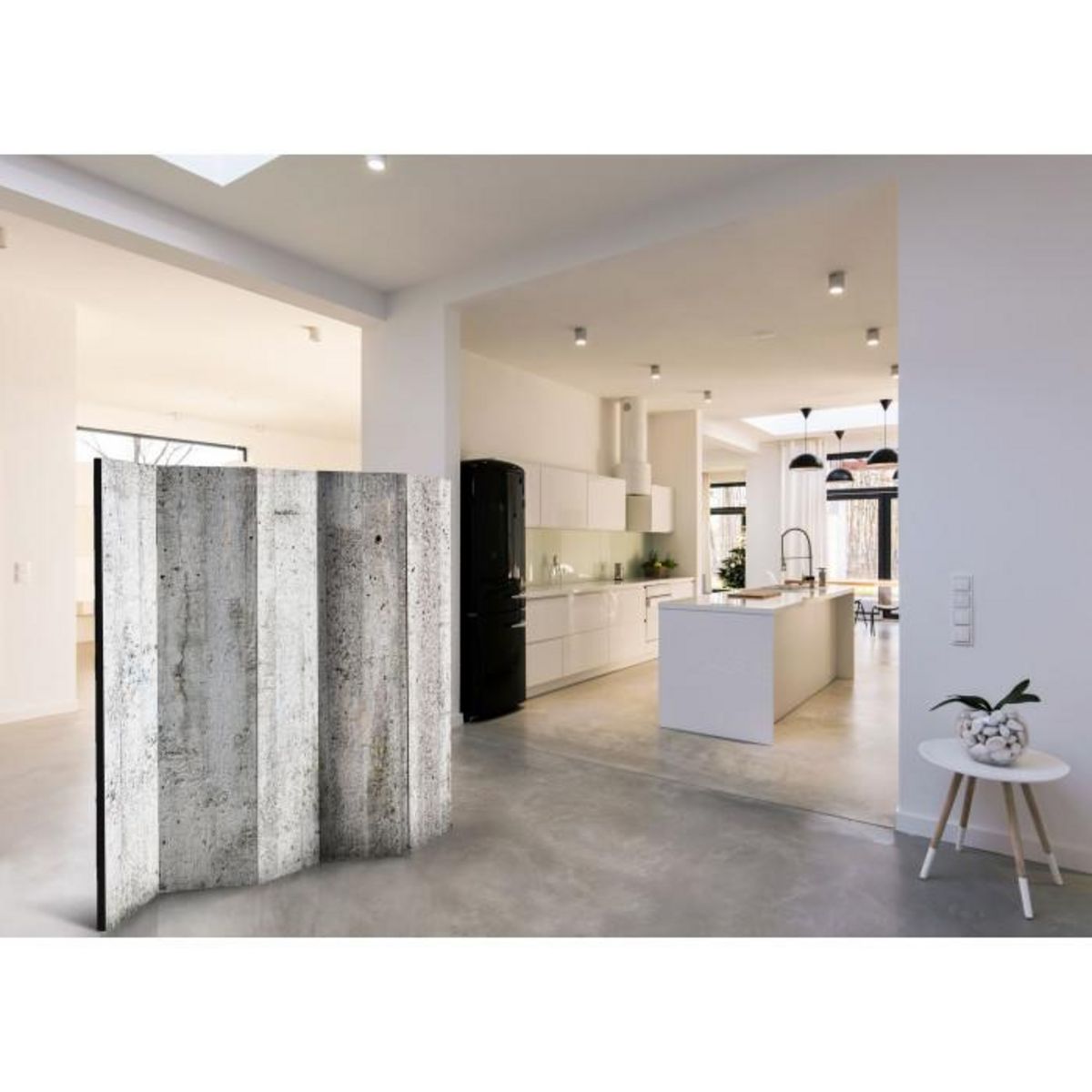 Paris Prix Paravent 5 Volets  Grey Emperor  172x225cm