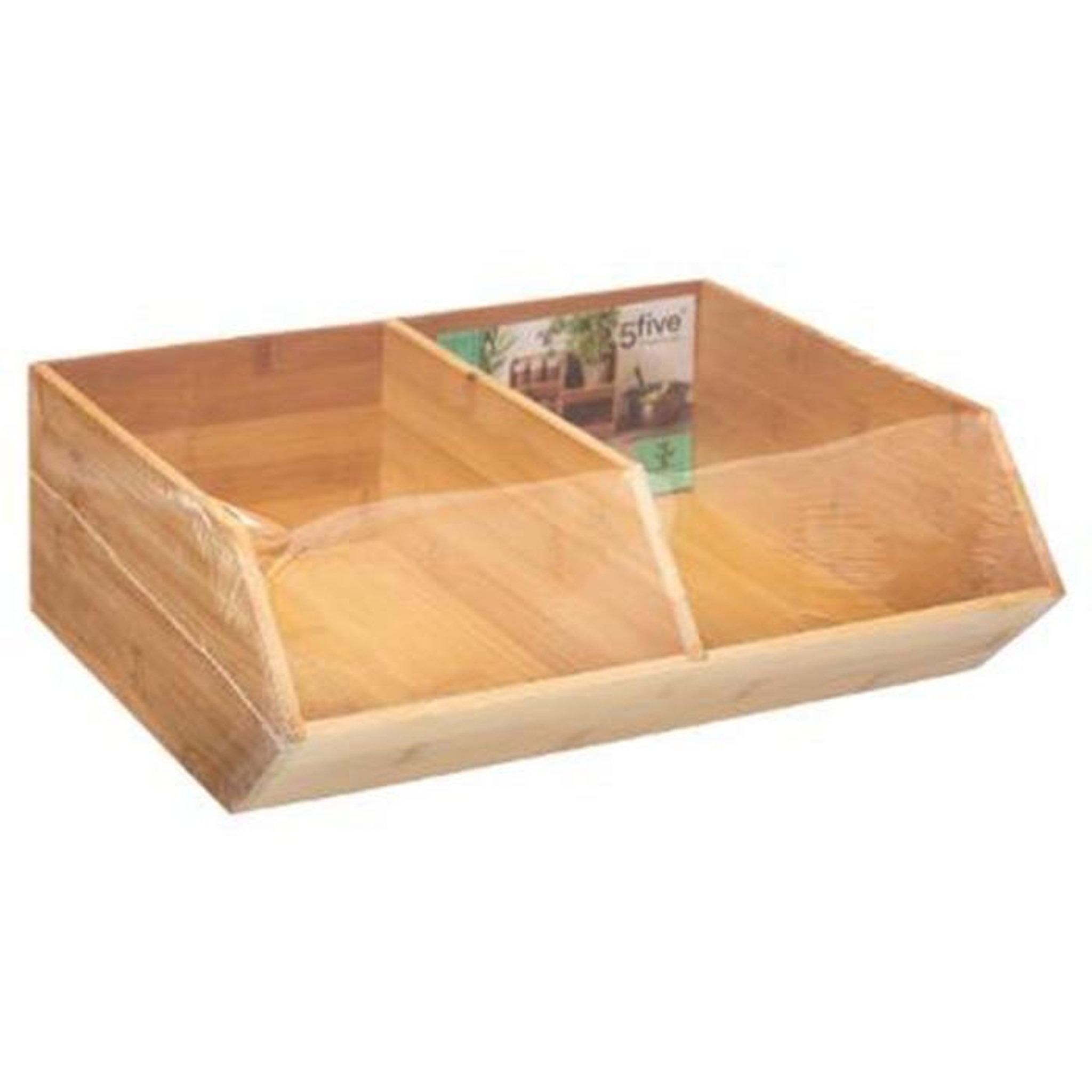 Voir la diapositive 3 : FIVE Organiseur coulissant  bambou  34cm naturel
