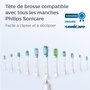 Voir la diapositive 5 : Philips Brossette dentaire Sonicare HX9054/17