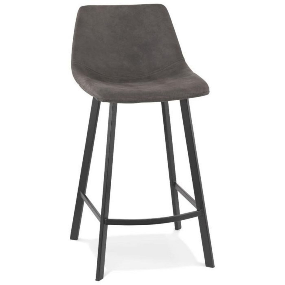 Paris Prix Tabouret de Bar Design  Souvana  90cm Gris Foncé