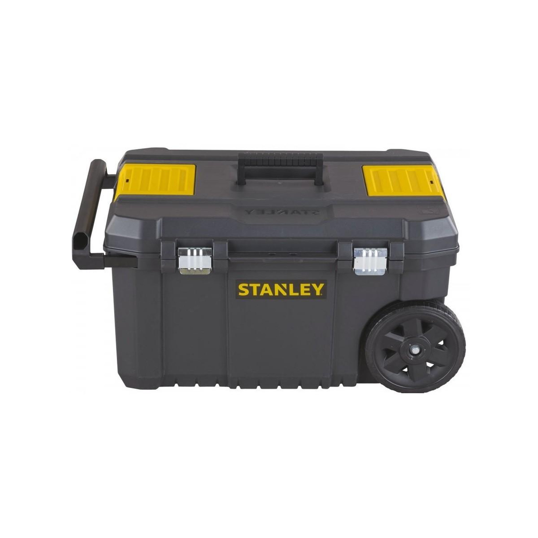 Stanley Servante à outils 50l roulante essential stanley plateau amovible poignée métal