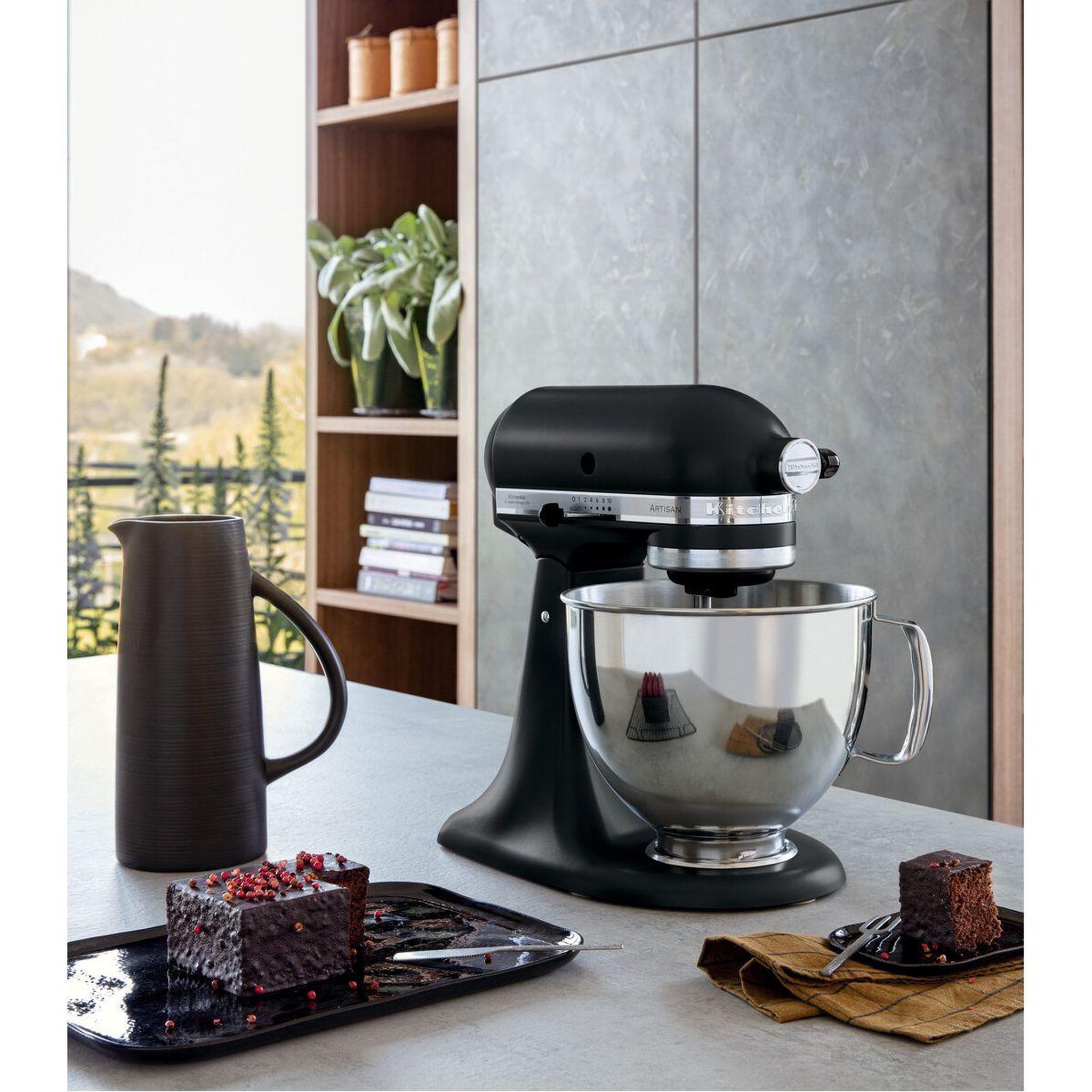 Voir la diapositive 3 : KitchenAid Robot pâtissier 5KSM125EBM