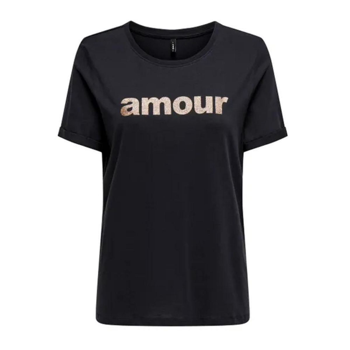 Only T-Shirt  Femme Only Amour Glitter