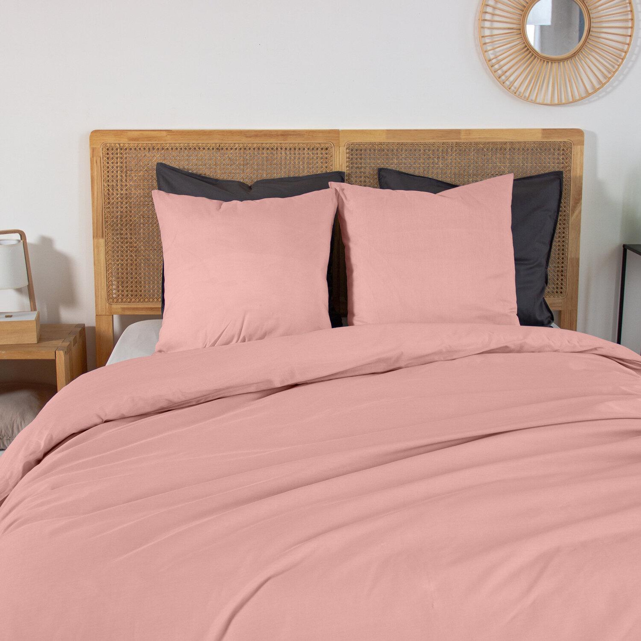 Voir la diapositive 2 : Home collection Parure de couette 100% percale de coton 65fils, mura