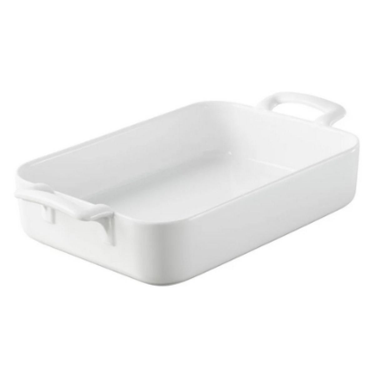 revol Plat à four en porcelaine 26x18,5x6cm blanc - 614850