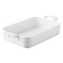 Voir la diapositive 2 : revol Plat à four en porcelaine 26x18,5x6cm blanc - 614850