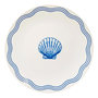 Voir la diapositive 1 : SECRET DE GOURMET Lot de 6 Assiettes à Dessert  Océania  19cm Bleu