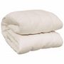 Voir la diapositive 2 : VIDAXL Couverture lestee Creme clair 122x183 cm 9 kg Tissu
