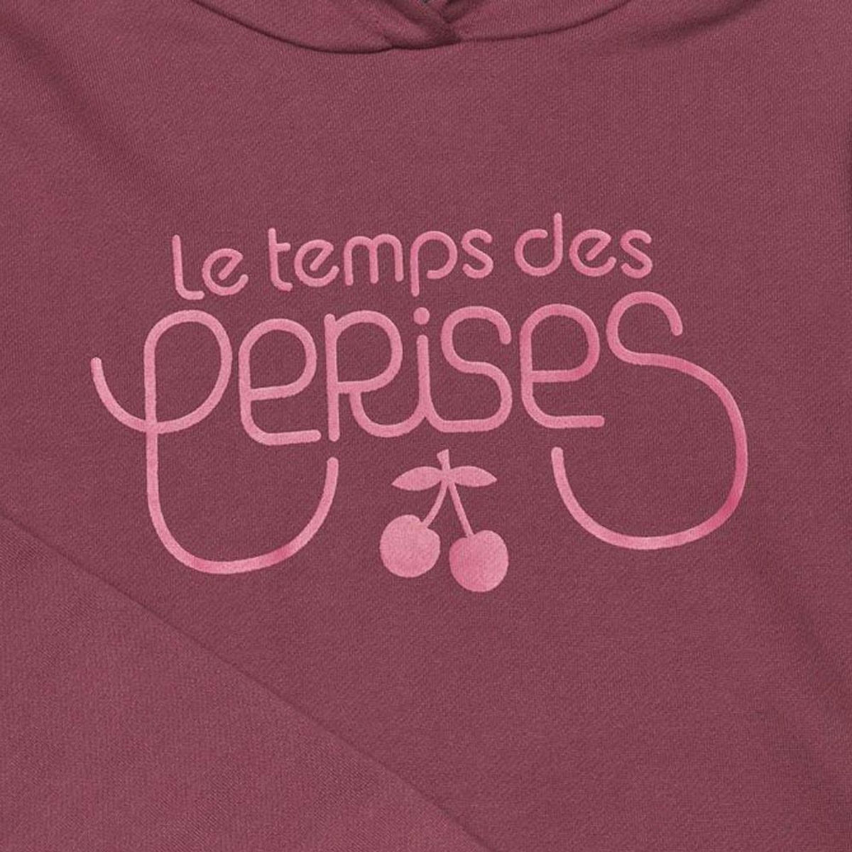 Le Temps Des Cerises Sweat Bordeaux Fille Le Temps Des Cerises Celiagi