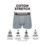 Voir la diapositive 2 : FREEGUN Lot de 3 boxers homme en coton Signature Andrew