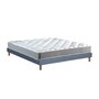 Voir la diapositive 4 : IDLITERIE Ensemble matelas mémoire de forme MAM AZUR avec sommier - confort français