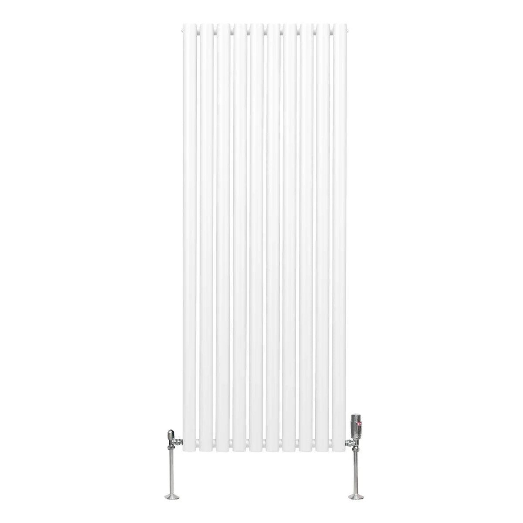 Voir la diapositive 2 : MONSTERSHOP Radiateur à colonnes ovales & robinet, 2 panneaux - 1600 x 600 mm