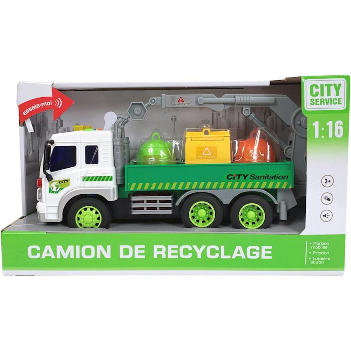 CAM RECYCLAGE 1 16 FR SON ASSORTIMENT WY320A B C
